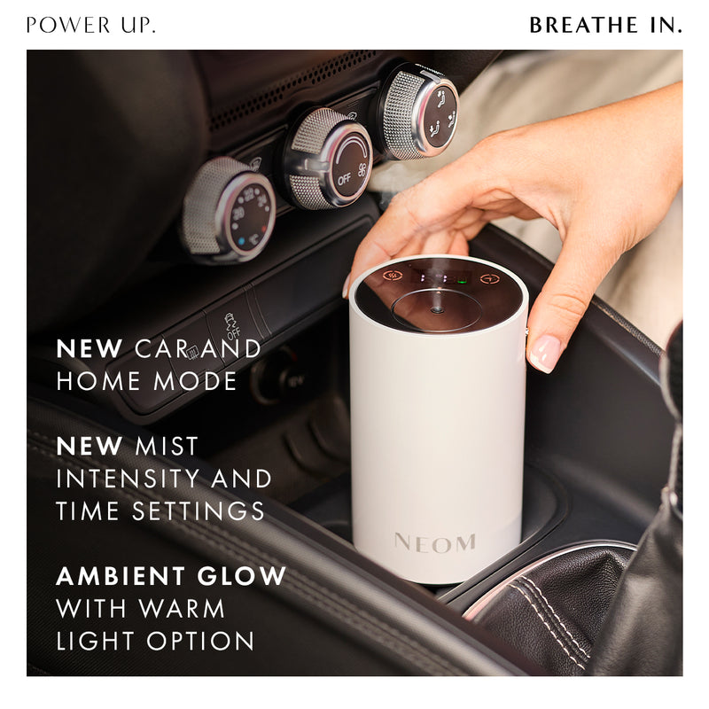 Wellbeing Pod Mini+ Waterless Essential Oil Diffuser in White