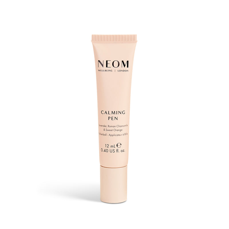 NEOM Calming Pen tube on a white background