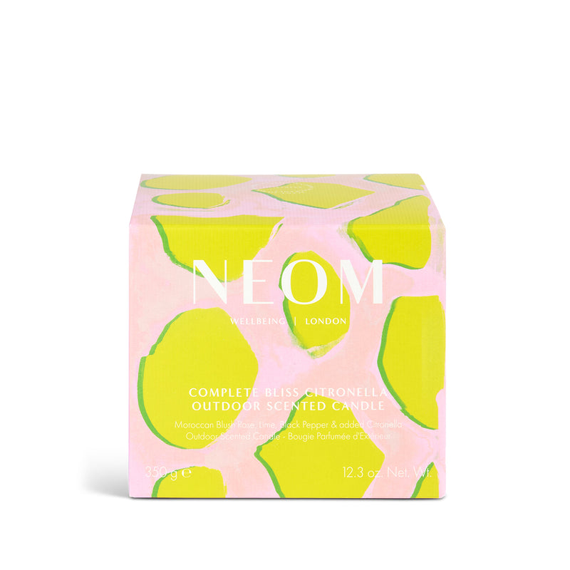 Complete Bliss Citronella Scented Outdoor Candle