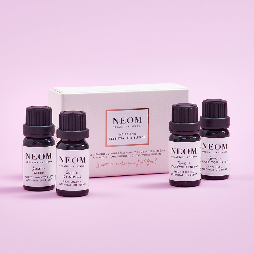 Wellbeing Essential Oil Blends Collection NEOM Wellbeing NEOM