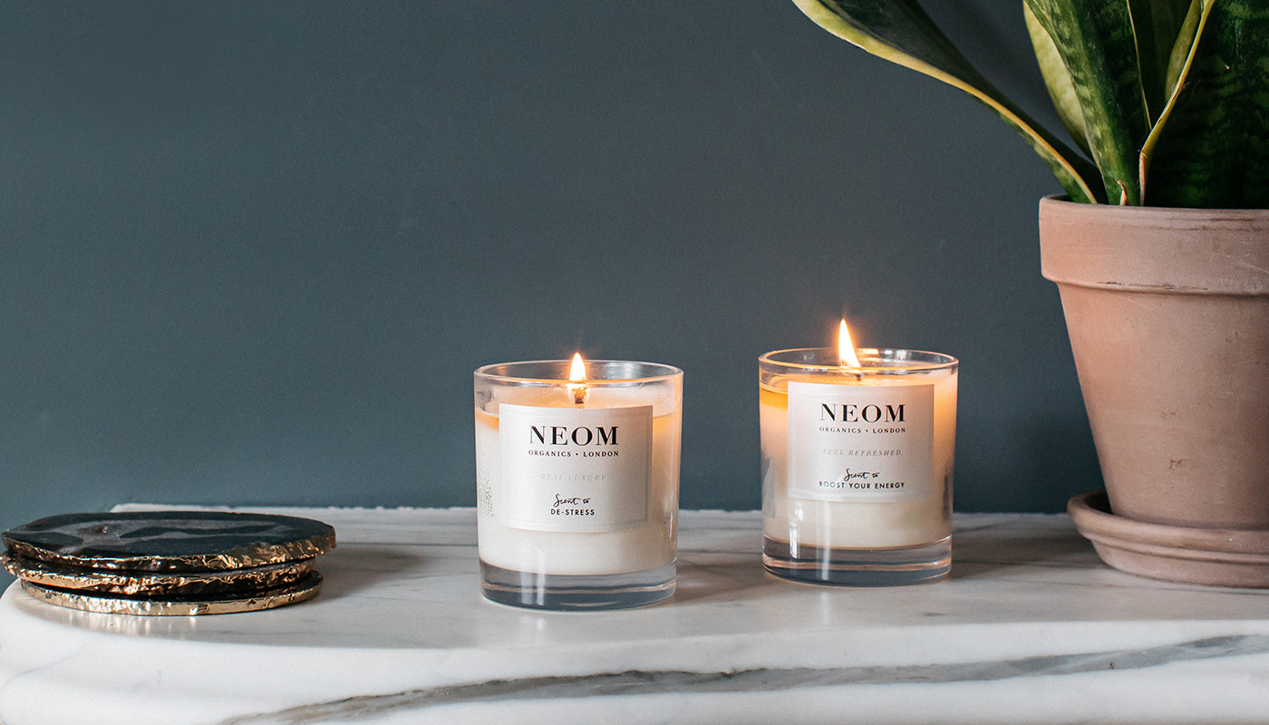 Small Candles for Home Travel NEOM Wellbeing EU