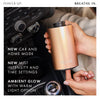 NEOM pod mini+ 'NEW CAR AND HOME MODE. NEW MIST INTENSITY AND TIME SETTINGS. AMBIENT GLOW WITH WARM LIGHT OPTION'