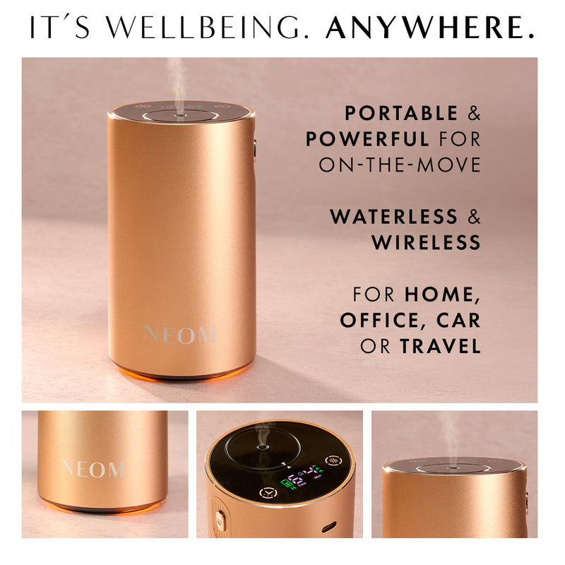 Great Day Waterless Pod Mini+ Starter Pack in Rose Gold