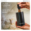 NEOM Pod mini+ 'BRUSHED ALUMINUM DESIGN. SCENT SPACES OF UP TO 60 SQUARE METRES. USP RECHARGEABLE WITH UP TO 125 HOURS OF BATTERY LIFE*'