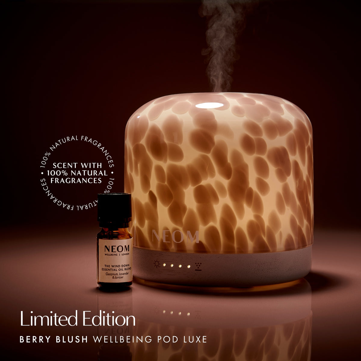 Real Luxury & Happiness Berry Blush Wellbeing Pod Luxe