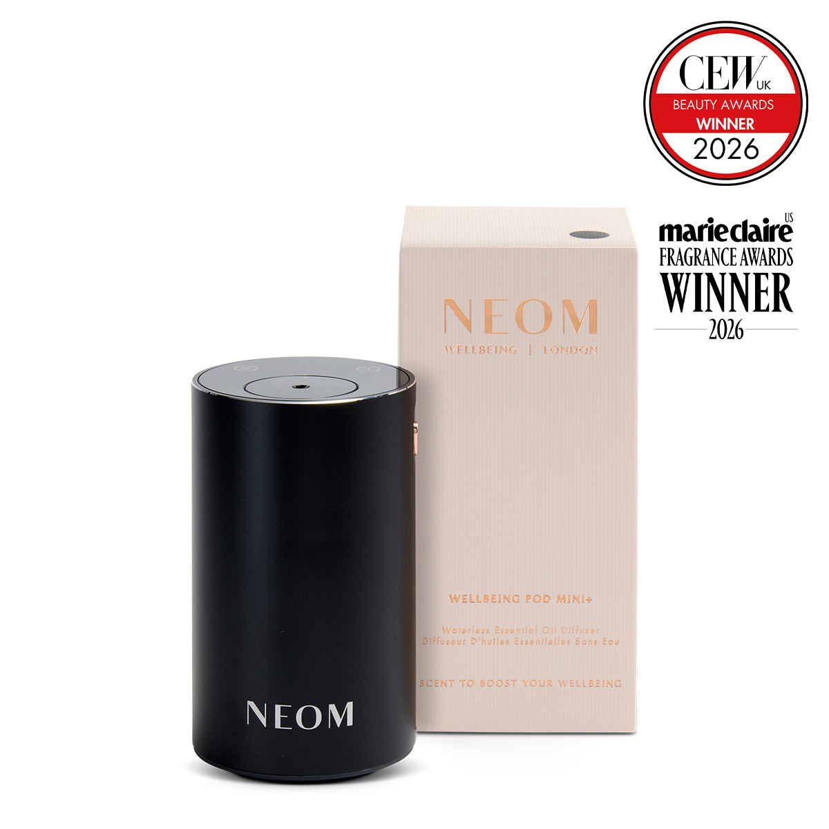 Perfect Peace Waterless Pod Mini+ Starter Pack in Black