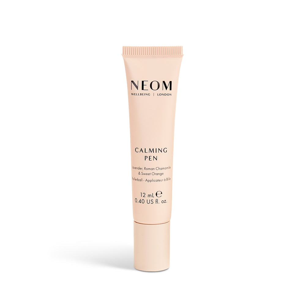 NEOM Calming Pen tube on a white background