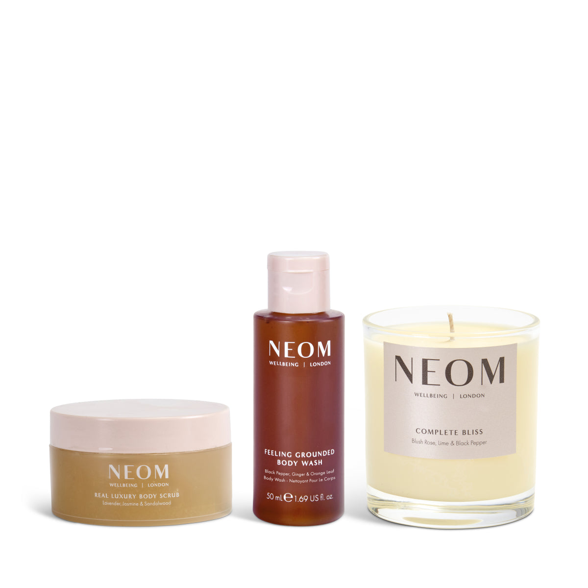 Calming Body & 1 Wick Trio (Worth €72)