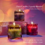 Winter Wellbeing Candle Trio (Worth €72)