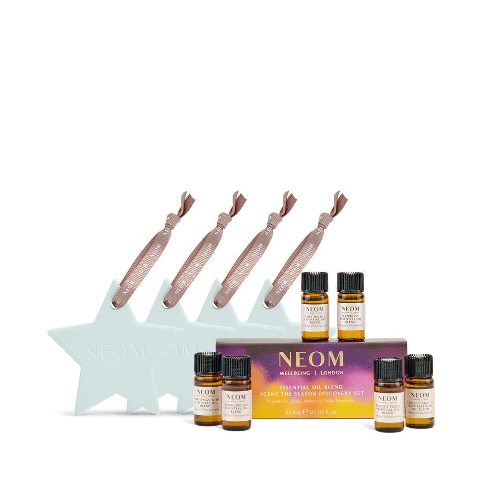 4 Ceramic Stars with Essential Oil Discovery Set 