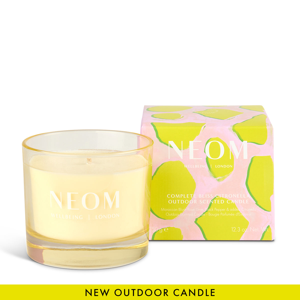 Complete Bliss Citronella Scented Outdoor Candle