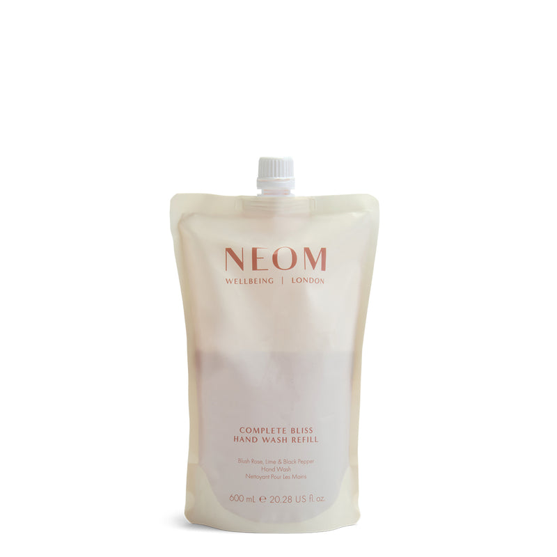 NEOM Complete Bliss Hand Wash Refill on a white backgroud