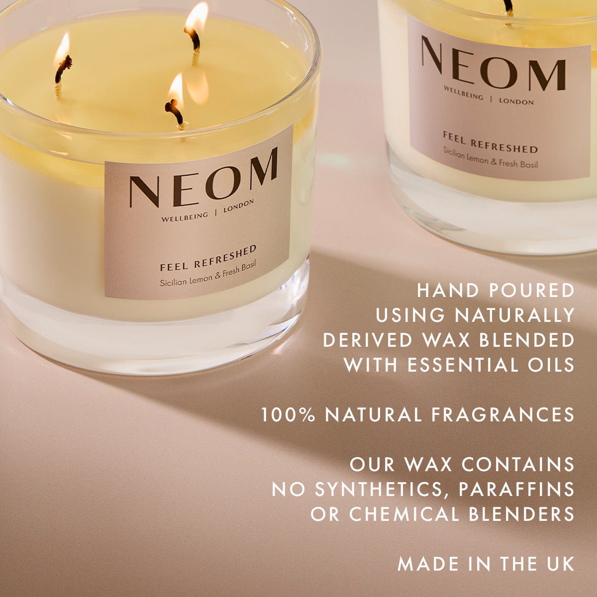 Feel Refreshed Scented Candle (3 Wick)