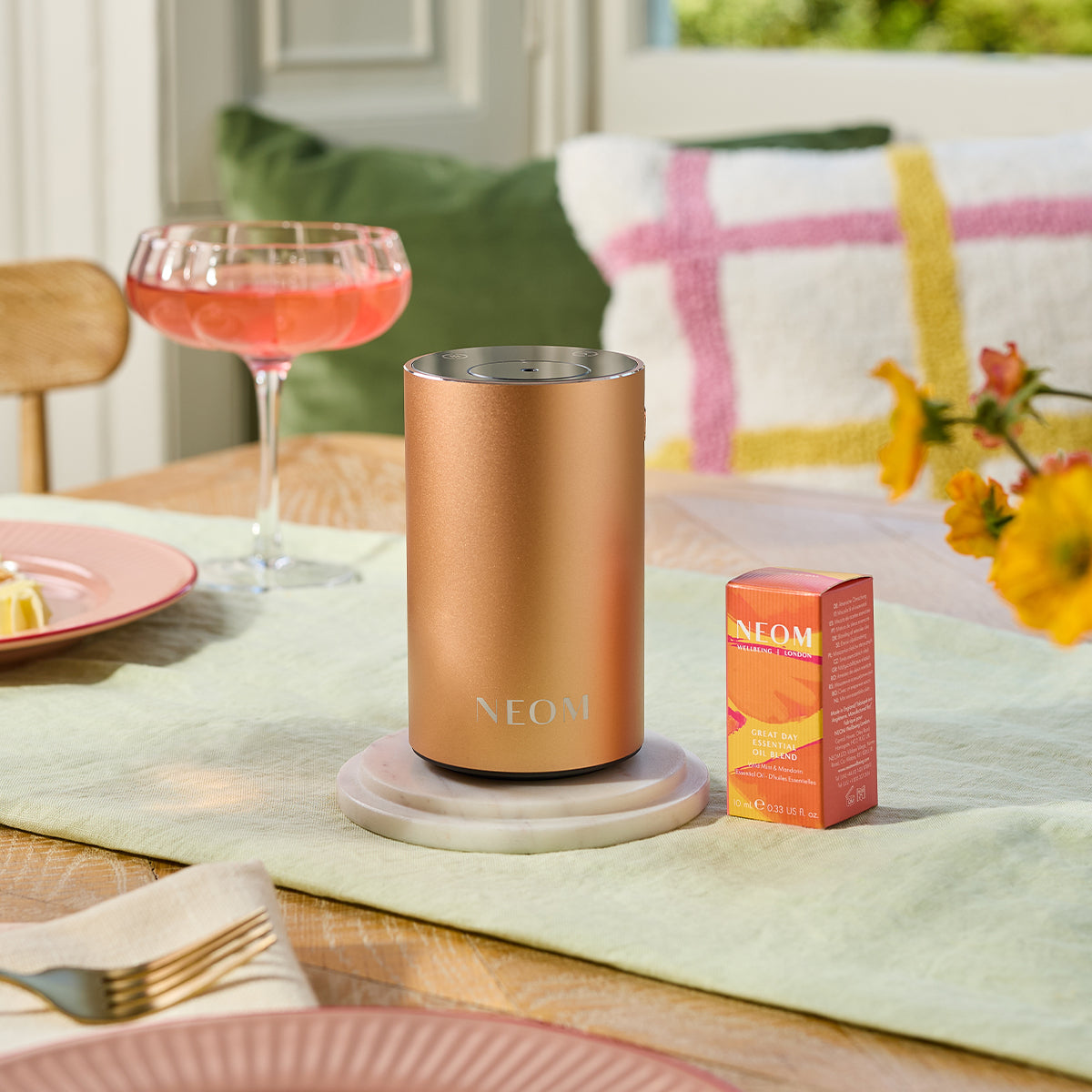 Great Day Waterless Pod Mini+ Starter Pack in Rose Gold