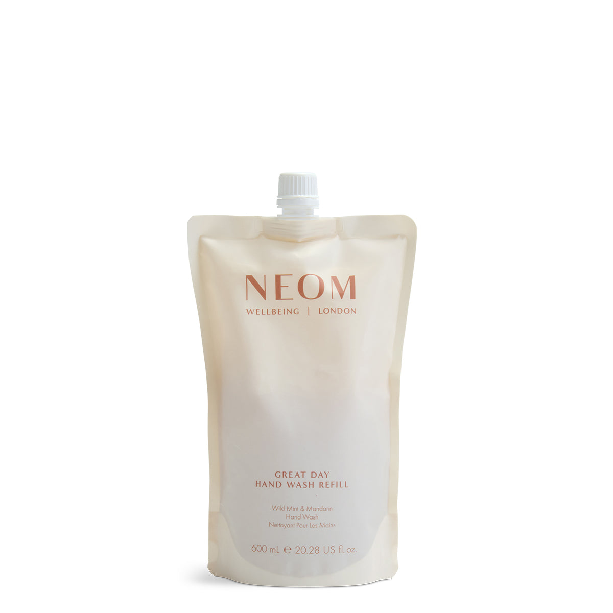 NEOM Great Day Hand Wash Refill on a white background