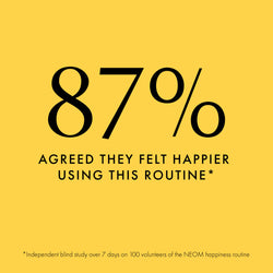 87% agreed they felt happier using this routine*