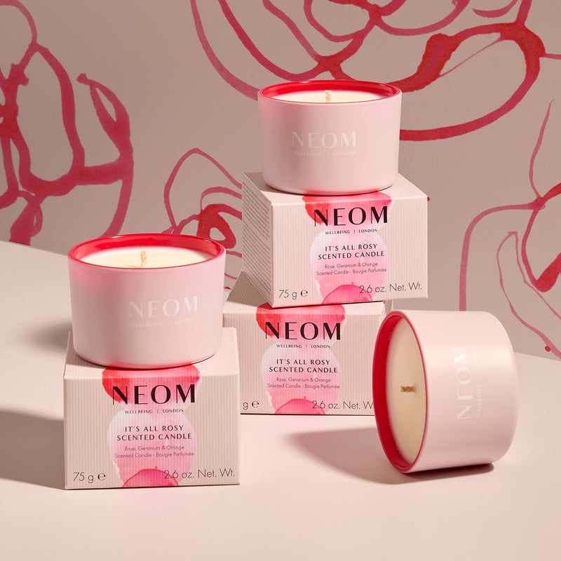 It’s All Rosy Travel Candle