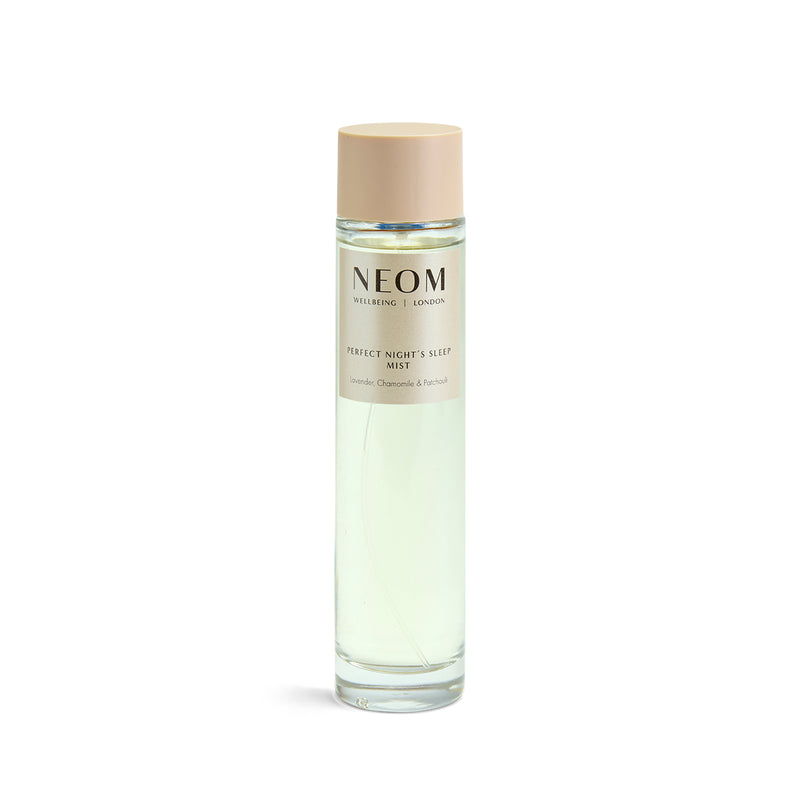 NEOM sleep mist product on a white background