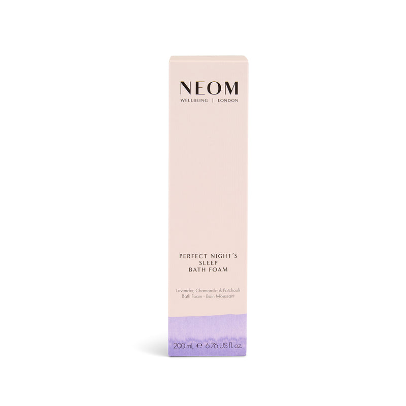 NEOM perfect nights sleep bath foam