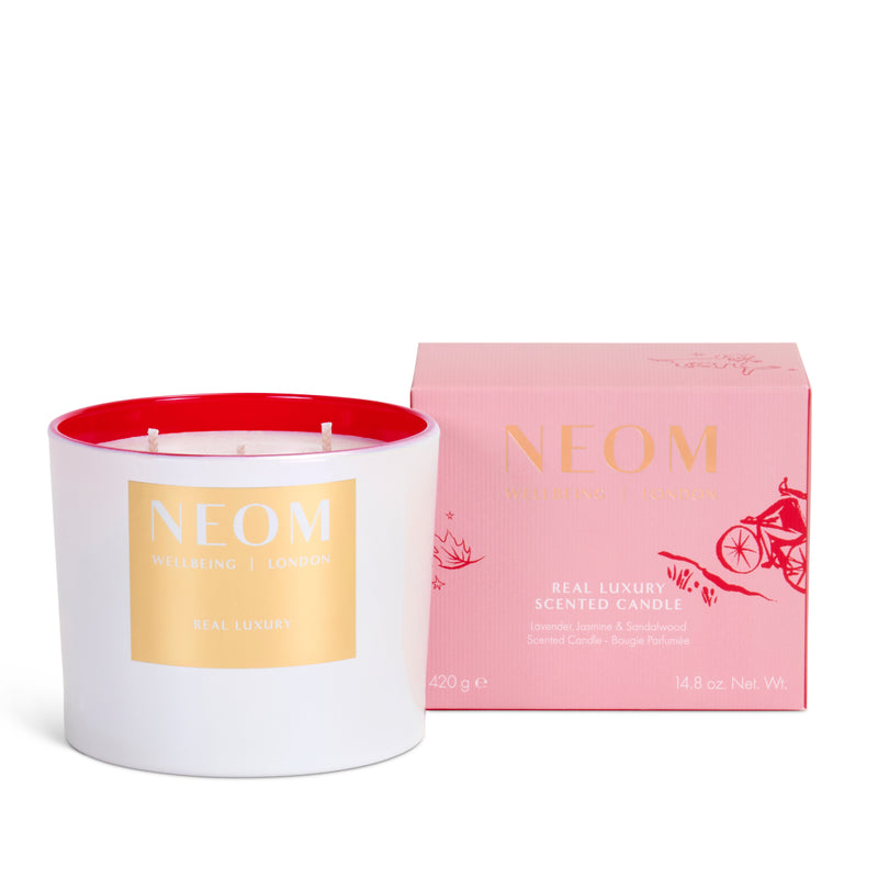Christmas Exclusive Real Luxury Scented Candle (3 Wick)