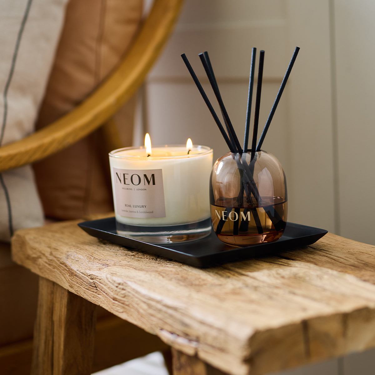 Real Luxury Scented Candle (3 Wick) – NEOM Wellbeing EU