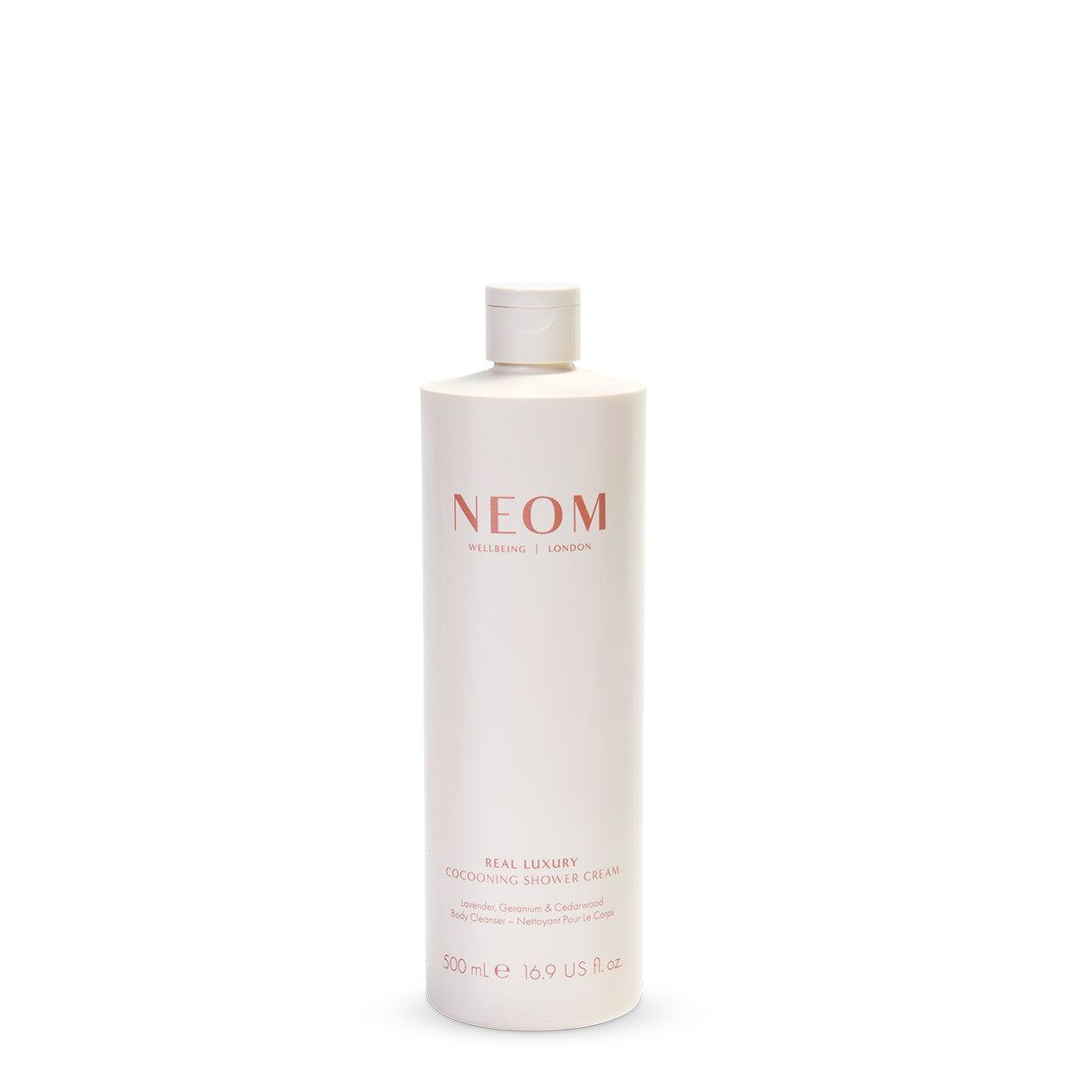 NEOM bottle on a white background
