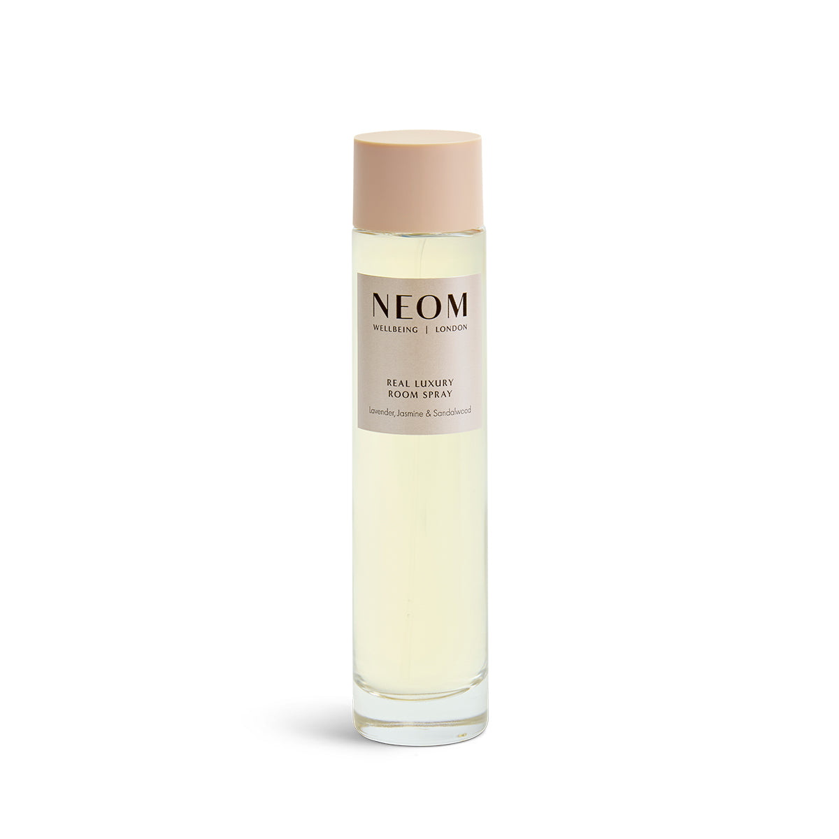 NEOM Real Luxury Room Spray bottle  on a white background