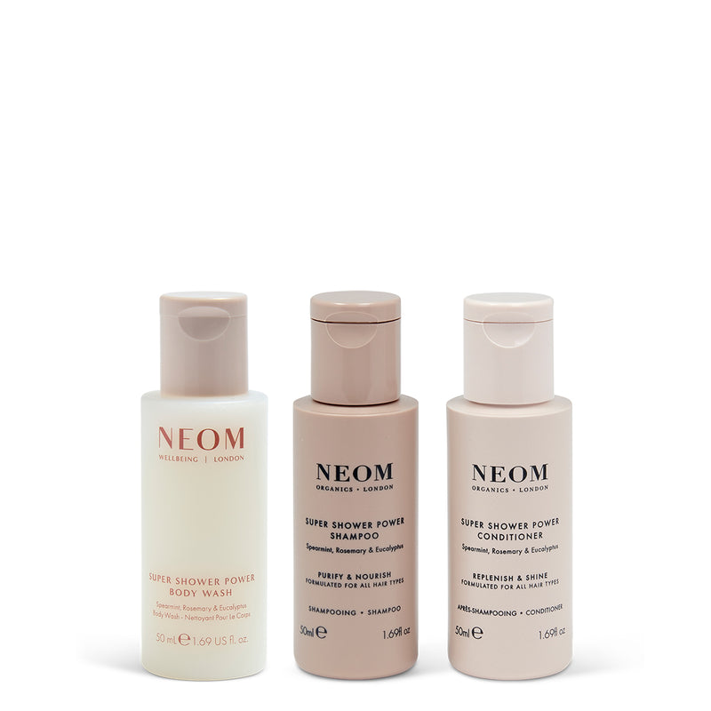 The Mini Energy Hair & Body Care Trio