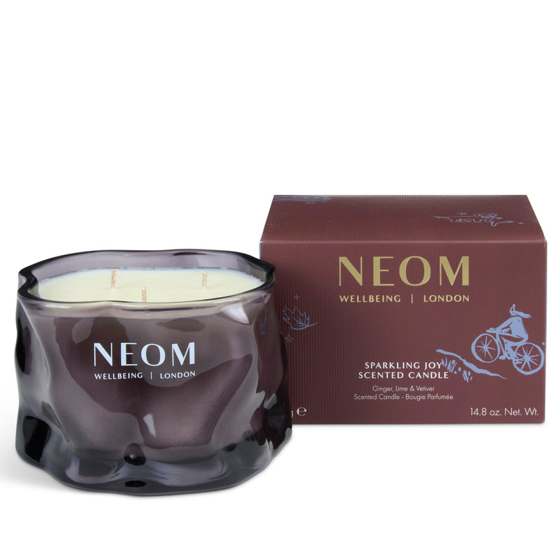 Sparkling Joy Scented Candle (3 Wick)