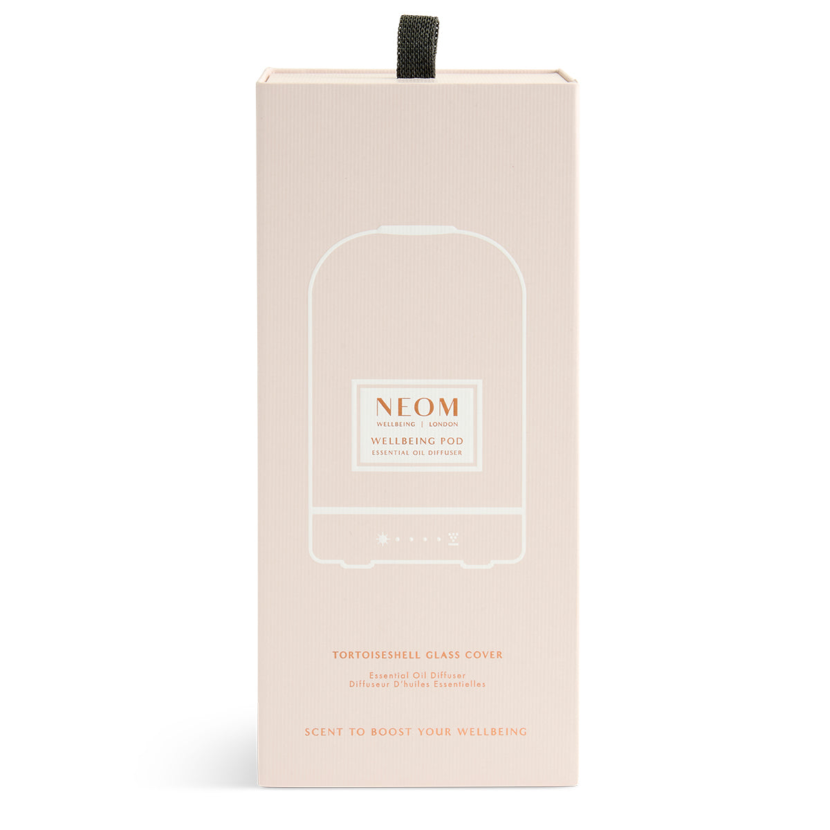NEOM product packaging on a white background
