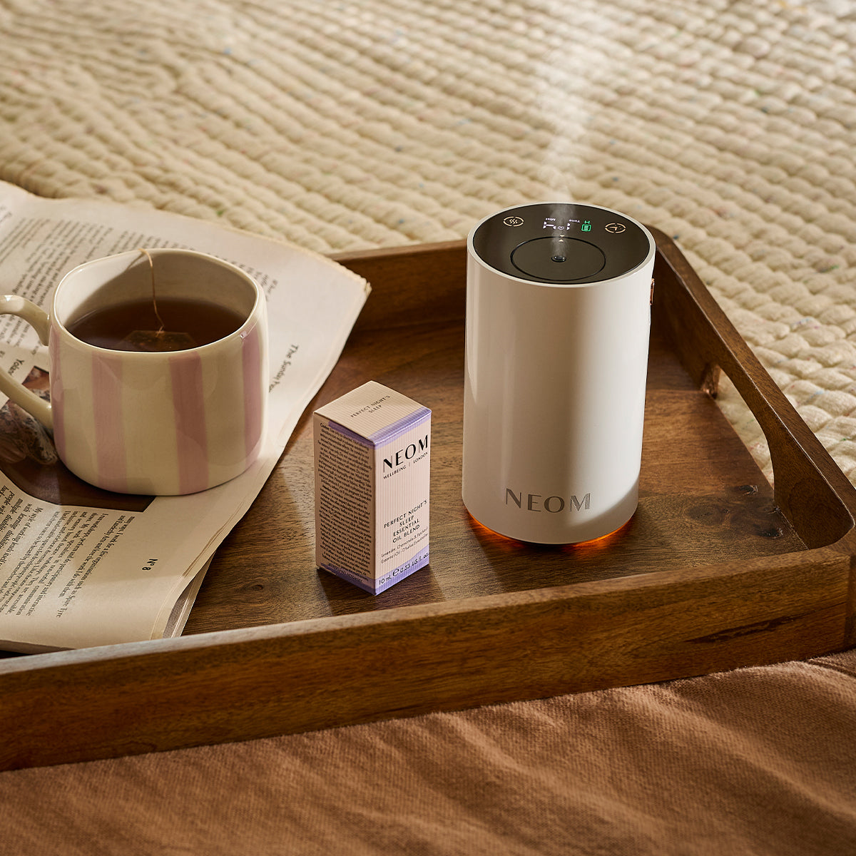 Perfect Night’s Sleep Waterless Wellbeing Pod Mini+ Starter Pack in White