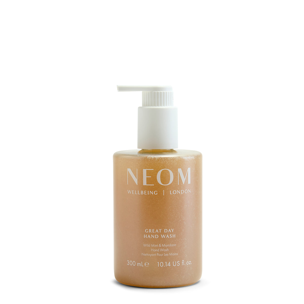 NEOM Wellbeing Great Day Hand Wash on a white background