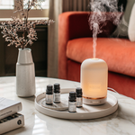 Wellbeing Pod Essential Oil Diffuser & Essential Oil Blends Collection with 3 Pin Plug