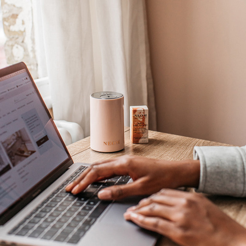 Wellbeing Pod Mini - Waterless Essential Oil Diffuser in Nude